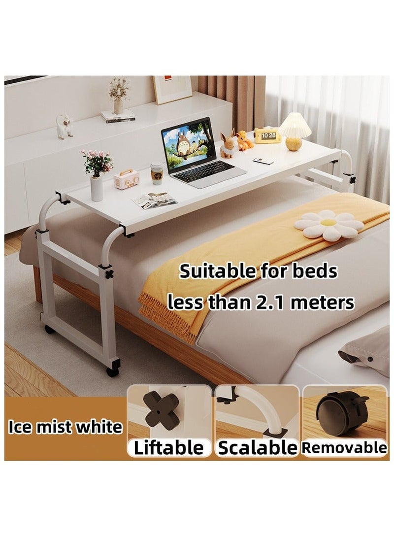 general Home bedside table lazy lifting bedroom bedside small table bedside table across the bed table movable desk computer table - Image 2
